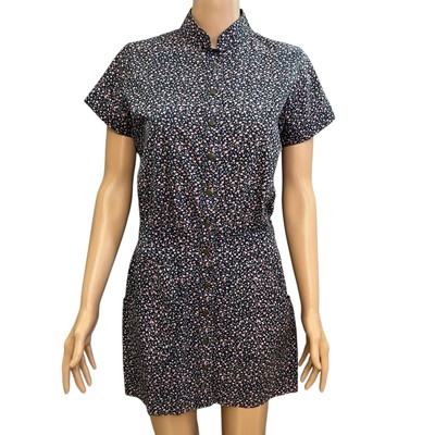 Corey Lynn Calter Ditsy Floral Mini Dress Size 2 Prairie Cottagecore Preppy Snap