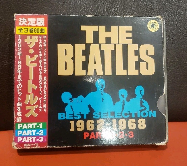 洋楽 THE BEATLES BEST SELECTION 1962-1968 The Beatles Best Selection 1962-1968 3 CD Set w/ outer sleeve Made