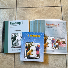 Christian Light Education Reading 1 Teachers Guide, 101-105 LightUnit + Reader