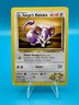 Pokemon TCG 1999-2000 Lt. Surge's Rattata 82/132 Gym Heroes Regular Vintage MP