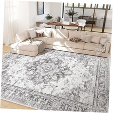 Machine Washable Rugs Nursery Rug 8x10 Area Rugs Girl Non Slip Low Pile Water