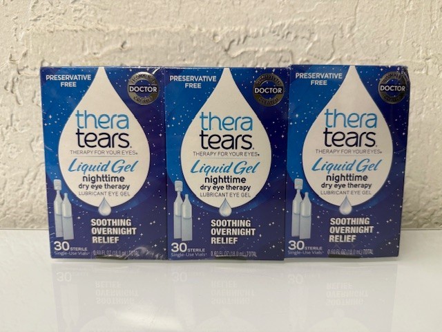 Theratears Liquid Gel Nighttime Dry Eye, 30 Single Use Each 