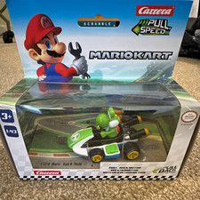 Carrera Pull & Speed Mario Kart 8 Yoshi Car 1:43 Analogue MPN 17318