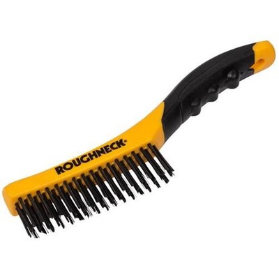 Roughneck Schuhgriff Drahtbürste Mit Weichem Griff 255mm (10in) ROU52044