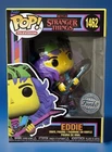 Funko Pop! Vinyl Stranger Things Eddie Black Light Exclusive #1462 Overseas
