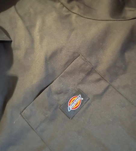 Dickies Black Short Sleeve Coverall Stain Release Bi-Swing Back Relaxed 3XL image 4