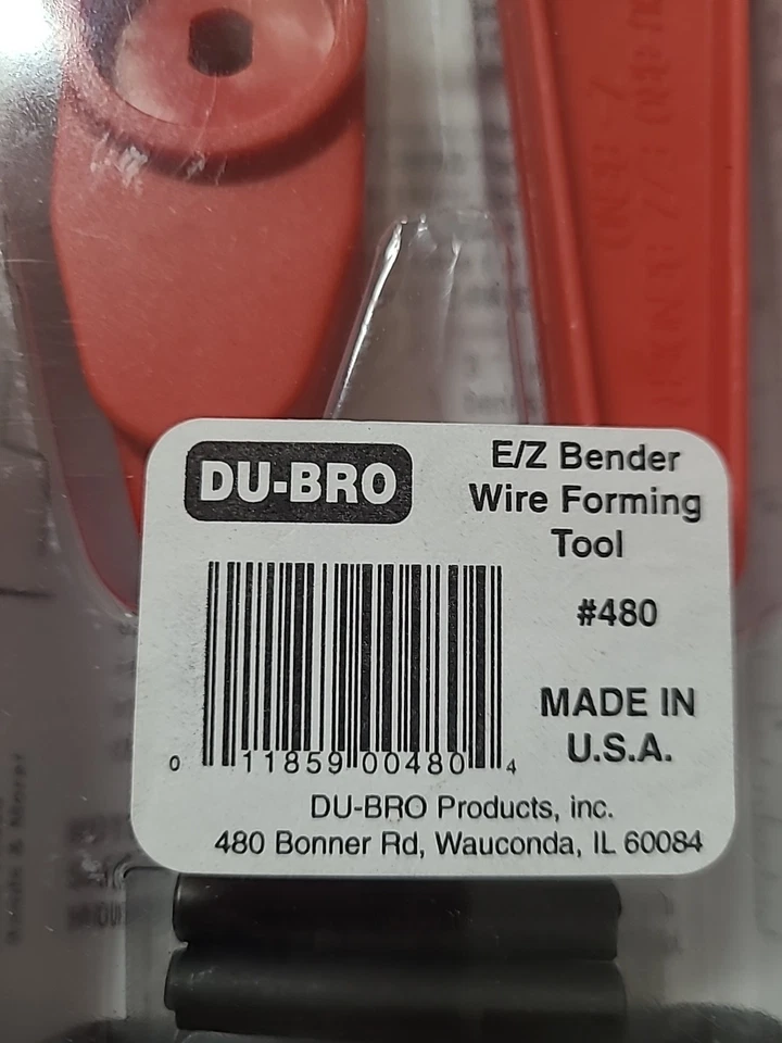 Du-Bro 480 E/Z Bender Wire Forming Tool: .015 to .047  - Image 4 of 4