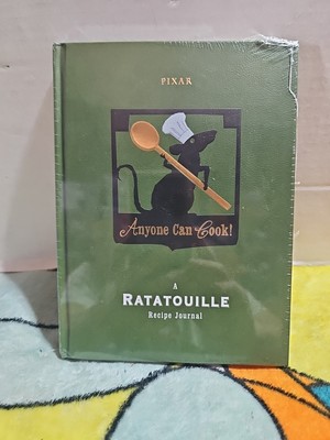 Disney Ratatouille Anyone Can Cook Recipe Journal, Bon Appetit! NEW