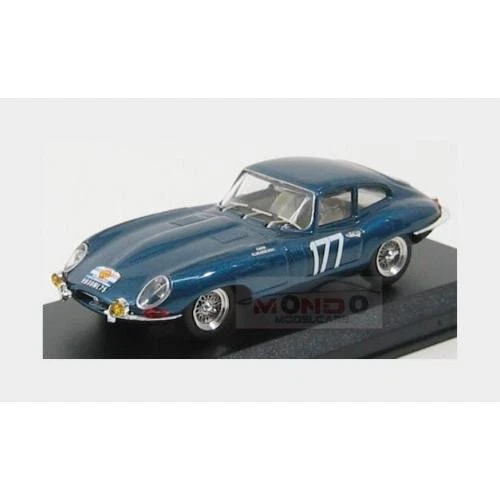 1:43 BEST Jaguar E-Type Coupe #177 Tour De France 1963 Cardi Klukaszewski BE9342 - Immagine 2 di 2