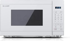 Sharp YC-MG02E-C 800W 20L Mikrowelle mit Grill - Weiß