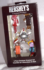 Mini adornos navideños Kurt Adler Hersheys besos de chocolate Twizzlers Reeses