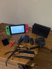 Nintendo Switch Neon Red & Blue Bundle – Fully Working – Ready to Play 🎮