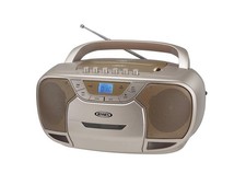 CD-590-C CD-590 1-Watt Portable Stereo CD and Cassette Player/Recorder with AM/F