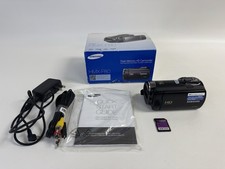 Samsung HMX-F80 HD SD Camcorder Video Camera W/ USB Charging Cable, Manual, Box
