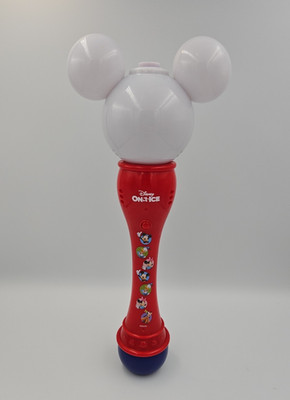 Collector's Disney On Ice Light Up Color Changing Bubble Wand- TESTED AND WORKS