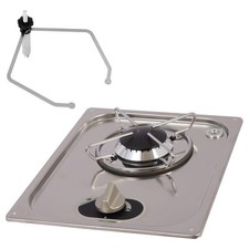 NAVY LOAD SINGLE BURNER HOB + GIMBAL STEEL CAMPERVAN MOTORHOME BOAT COOKER