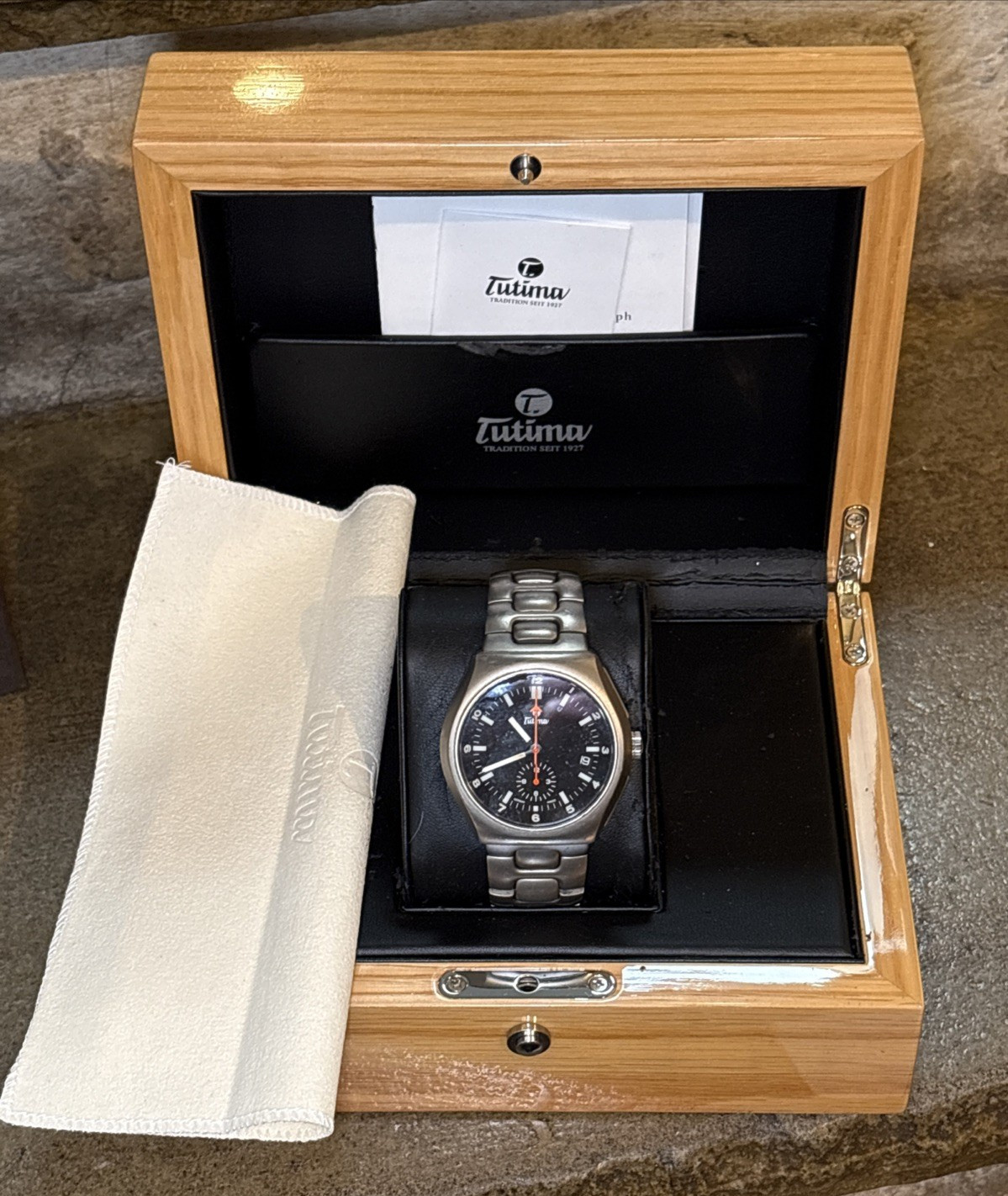 Tutima Commando II Chronograph Automatic Titanium… - image 12