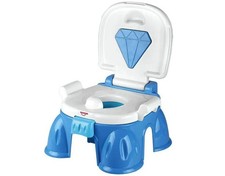 Baby Prince 3in1 Training Potty With Music,Potty for Kids Stool Blue (he806)