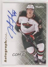 2012-13 Fleer Retro 1996-97 Skybox Autographics Justin Falk #96-JF Auto a8r