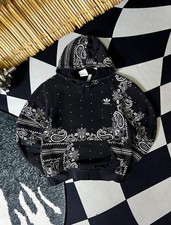 Adidas BANDANA Zipper Hoodie/ Authentic 100 