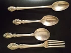 GORHAM hallmarks STERLING silver MELROSE pattern Four pieces