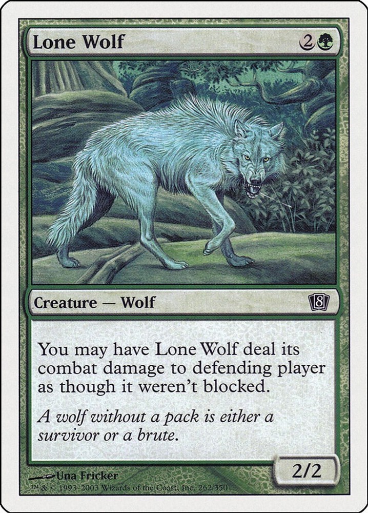 Lone Wolf #262 (LP) 8th Edition (8ED) MTG