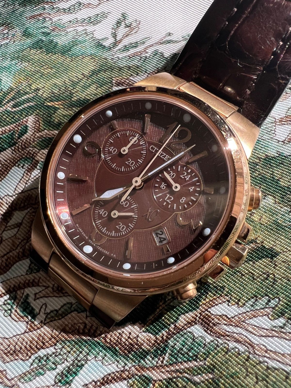 Reloj Citizen XC Cross Sea Eco Drive Solar Cronógrafo Damas