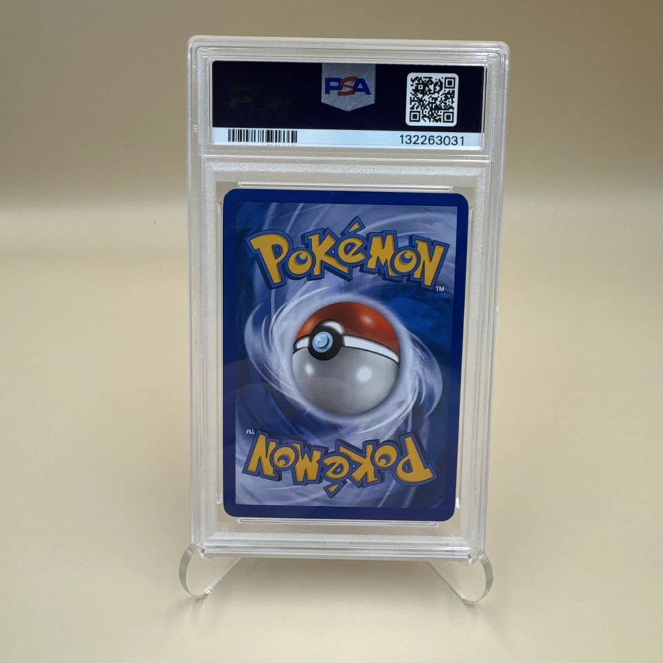2007 Pokemon Diamond & Pearl Bayleef Reverse Holo Mysterious Treasures #41 PSA 9 - Image 4 of 4