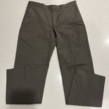 Banana Republic Classic Fit Plaid Dress Pants Mens Size 32x32 Brown