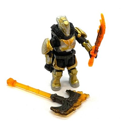 Mega Bloks Construx Destiny FMK06 Lord Saladin Action Figure Equip 2x Weapons