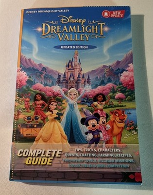 Disney Dreamlight Valley Updated Edition Complete Guide Book