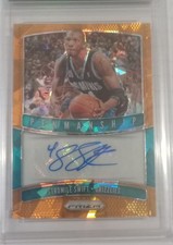 2019-20 Panini Prizm - Penmanship Stromile Swift #PM-SMS Orange Ice Prizm (AU)