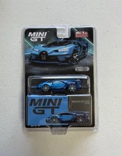 Mini GT 1:64 Bugatti Vision Gran Turismo Light Blue #266