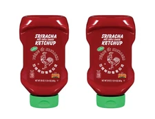 Huy Fong Hot Sriracha Ketchup Gluten Free 2 Pack 1.25 Pound Bold Flavor