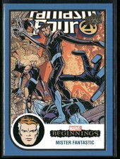 2022 Upper Deck Marvel Beginnings Vol 2 #4 Mister Fantastic Blue Border
