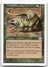 Thicket Basilisk #256 (NM) Classic Sixth Edition 6ED Magic MTG