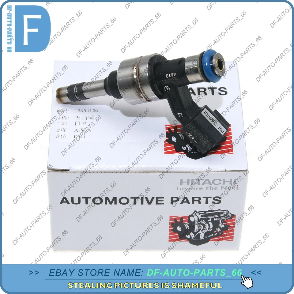 6X Inyectores de combustible 12634126 para Buick Cadillac Chevrolet GMC 2012-2022 3,6 L 3,0 L Foto 2 de 4