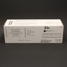 HP 83A Black Original LaserJet Toner Cartridge CF283AD SEALED NEW GENUINE OEM