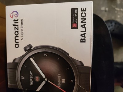AMAZFIT Balance Smartwatch Aluminium Silikon, 22 mm, Midnight