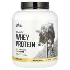 Grass Fed Whey Protein Powder, Vanilla Bean, 5 lb (2.27 kg) 16.00 per gallon