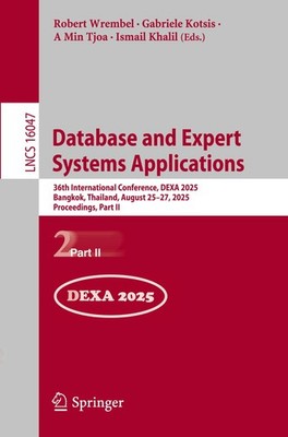 Database and Expert Systems Applications, Robert Wrembel
