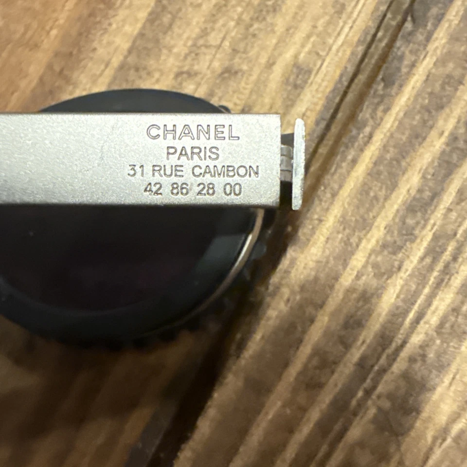 GAFAS DE SOL CHANEL PRIMAVERA/VERANO 1998 (10506) LOGO CÁMARA LENTES Foto 3 de 3