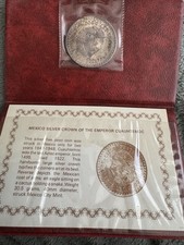 1948 Cinco 5 Pesos .900 Silver Cuauhtemoc Aztec Warrior Mexican Coin 30 Grams 70.80 per troy oz