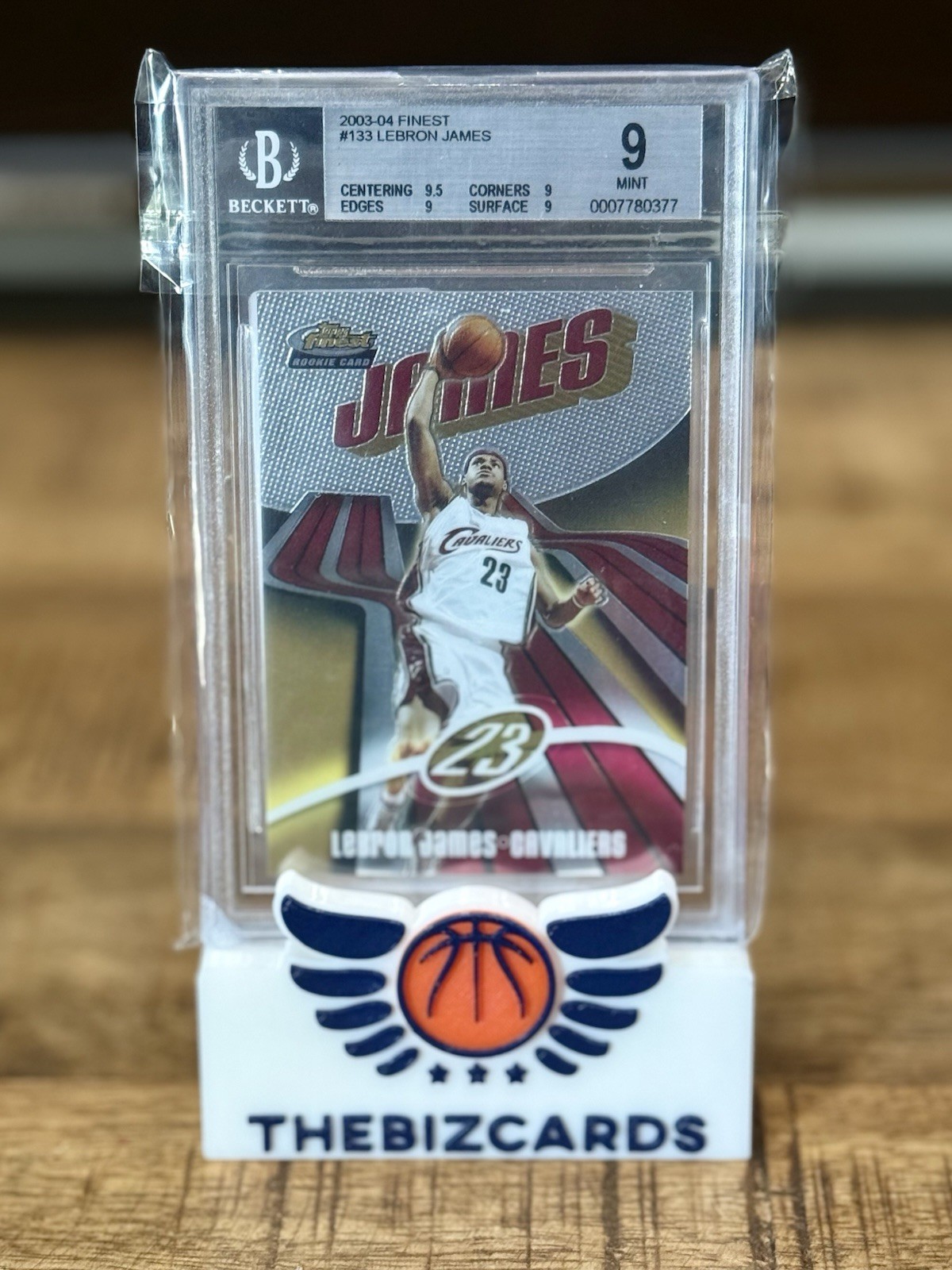 LeBron James 2003 Topps Finest #133 Base /999 Price Guide - Sports