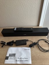 Bose Sound Bar Solo 5 TV Sound System Center Powered Speaker Bluetooth