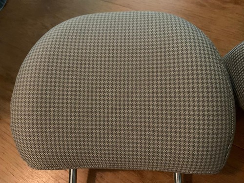 Kia Soul 2014-16 juego de reposacabezas asiento trasero (tela) gris a prueba de diente de perro - Imagen 4 de 8