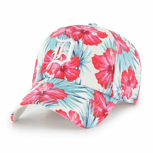 ADJUSTABLE HAT TROPICAL FLORAL PINK 