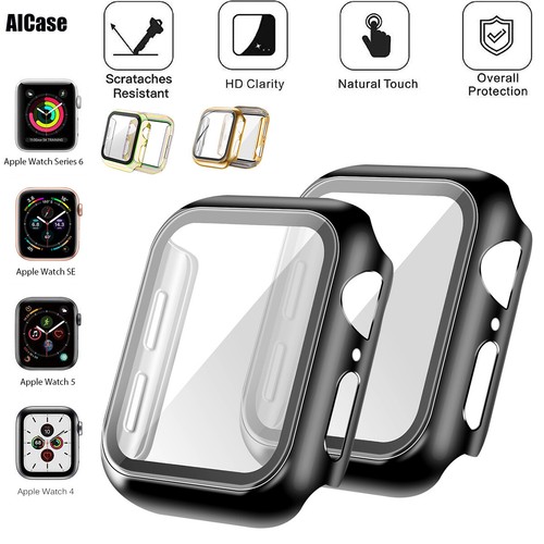 For Apple Watch SE/Series 6/5/4 40mm/44mm Apple Watch Case with Screen Protector - Picture 2 of 16
