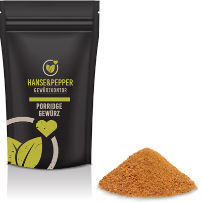 100g Porridge Gewürzmischung für Milch Müsli Milchreis Porridge Spice Topping