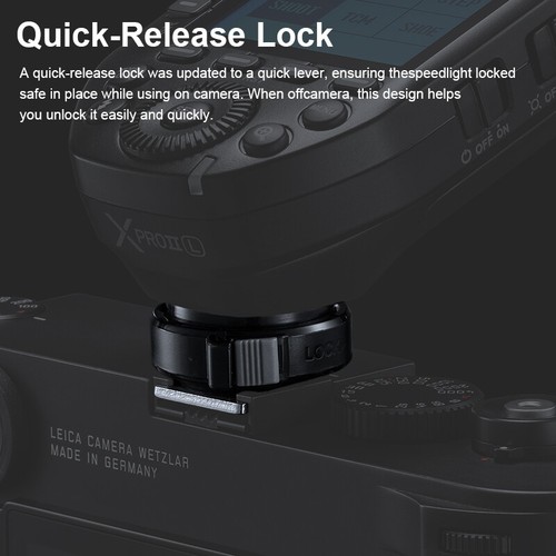 Godox XPROII TTL HSS 2.4GHz Wireless Flash Trigger Transmitter for Leica Canon - Picture 4 of 11